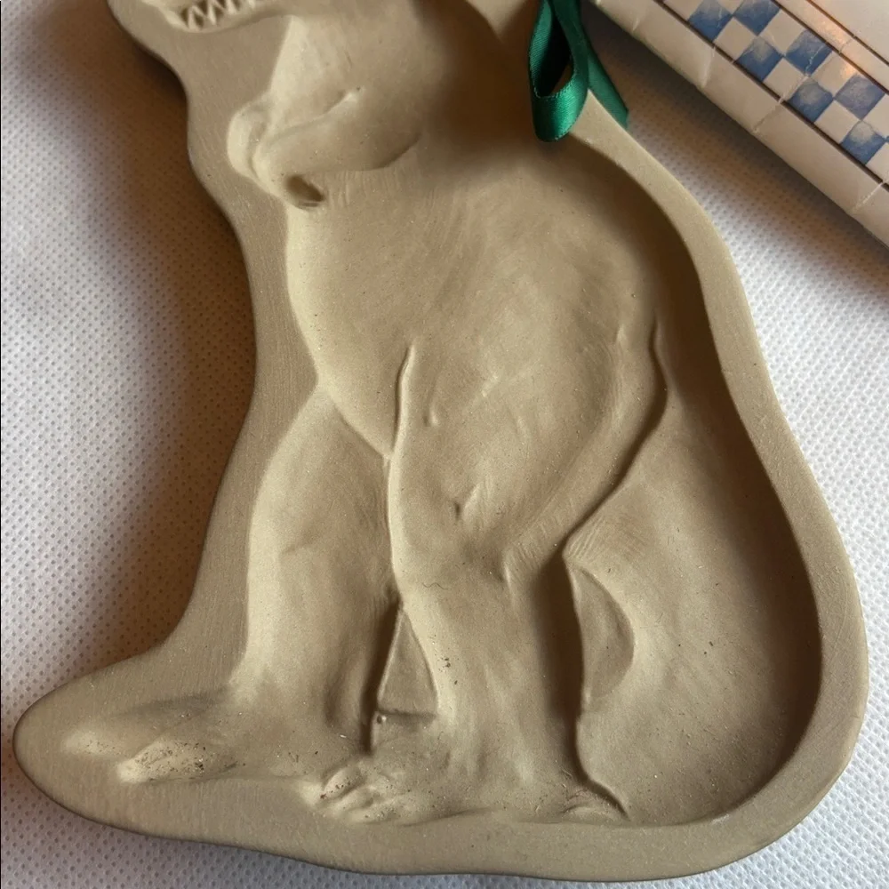 Brown Bag Cookie Art Vintage T-Rex Dinosaur Cookie Mold